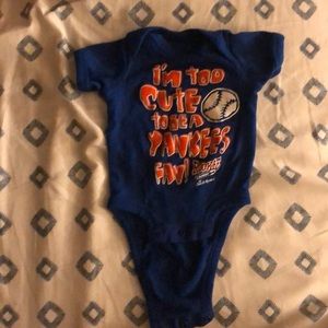 Not a Yankees fan 0-3 month onesie